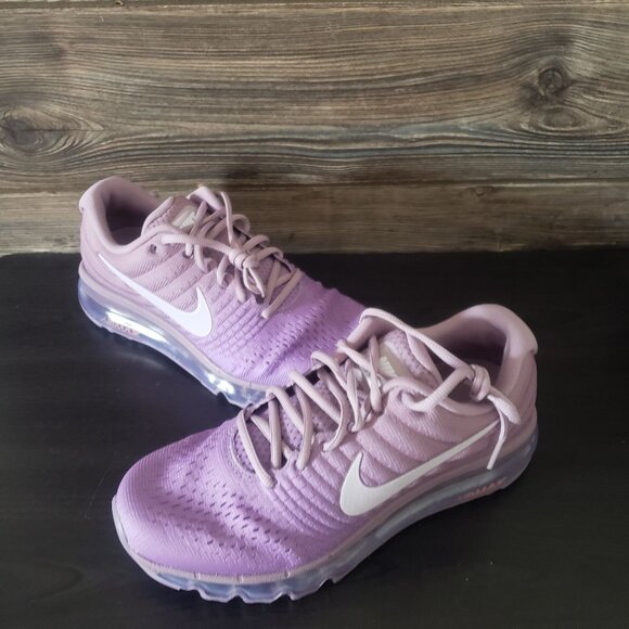 New Nike Air Max Purple Ombre Sneakers Womens 7.5 Lightweight Flymesh Supportive - Picture 5 of 9